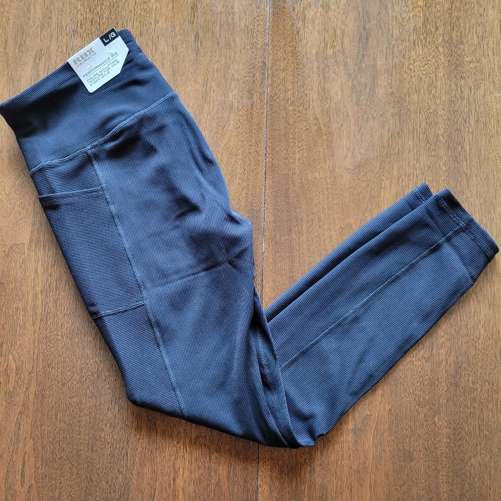 RBX performance Rib black leggings